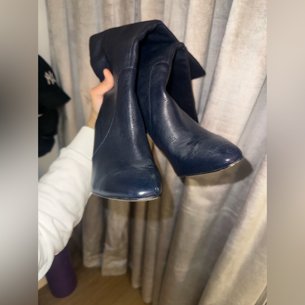 Vince Camuto Black Heeled Boots - Picture 6 of 6